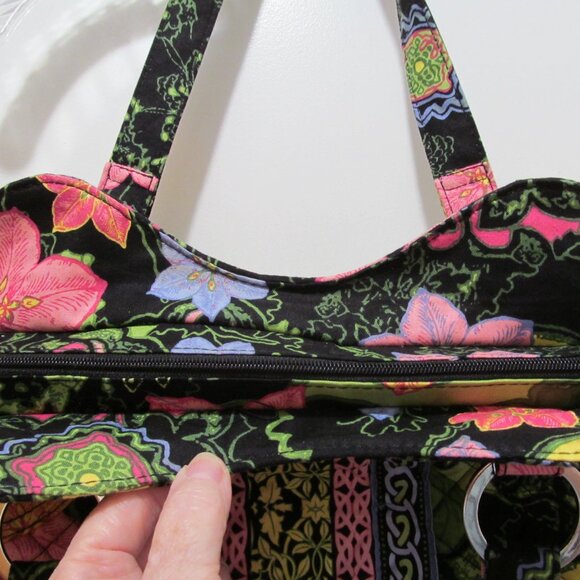 Marie Osmond Tote Bag Purse Marie Collection Giftcraft Quilted Floral Bag Unused - Picture 9 of 16